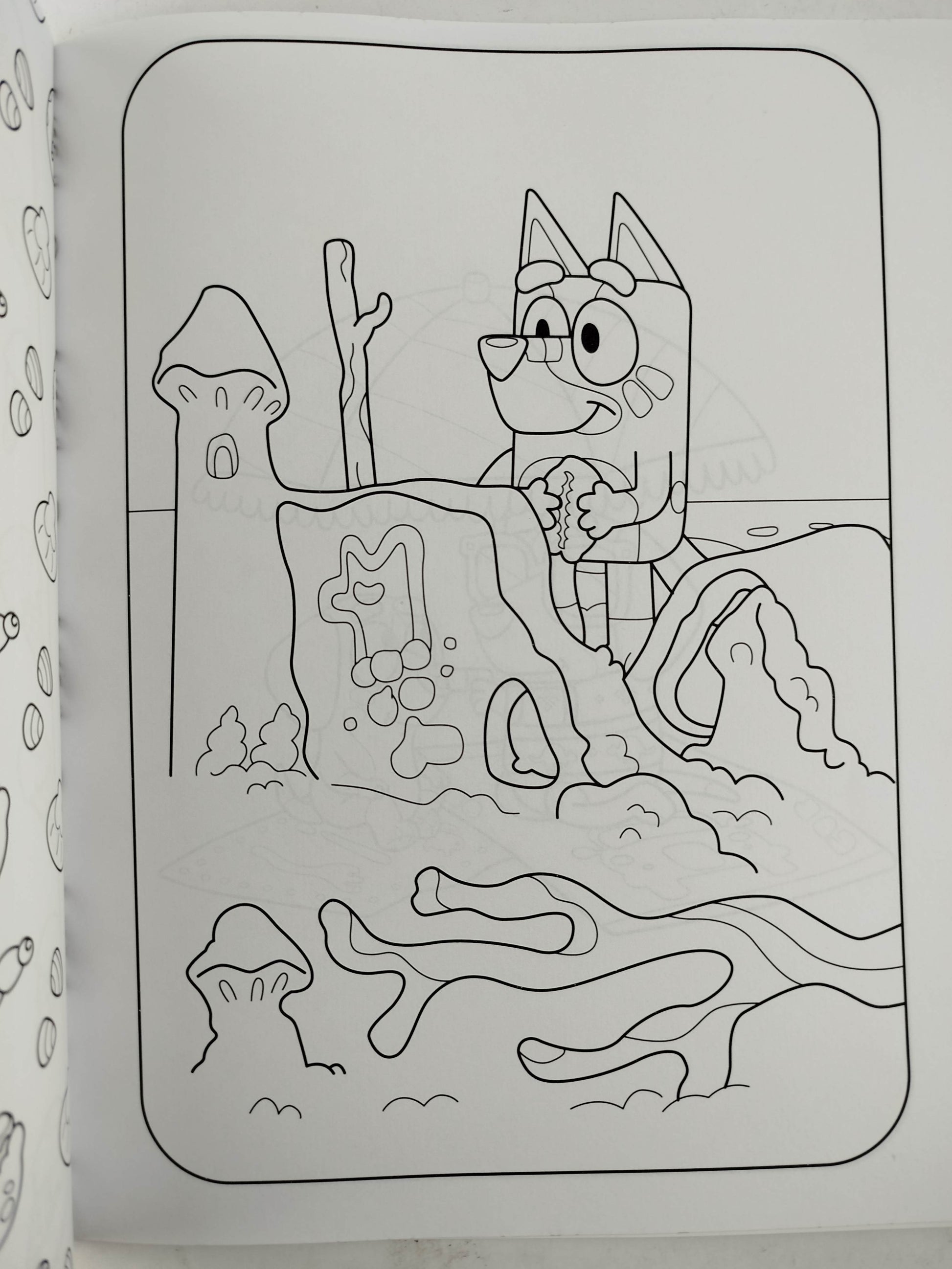 Bluey Hurra Playa Libro para colorear by Bluey