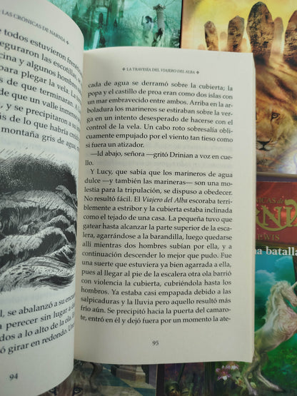 Las Cronicas de Narnia Estuche Serie Completa 7 Libros