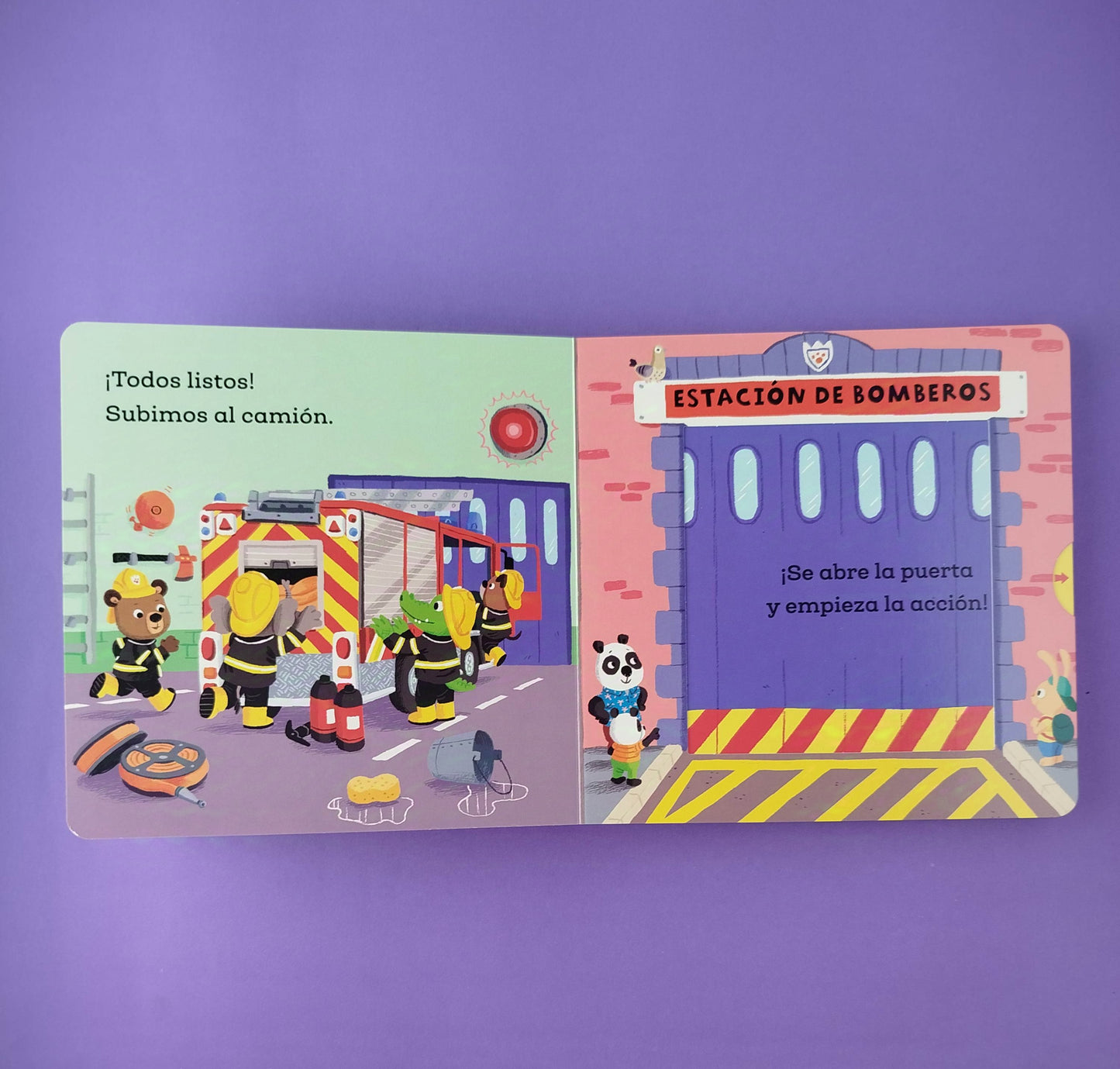 Osito Tito bomberos al rescate