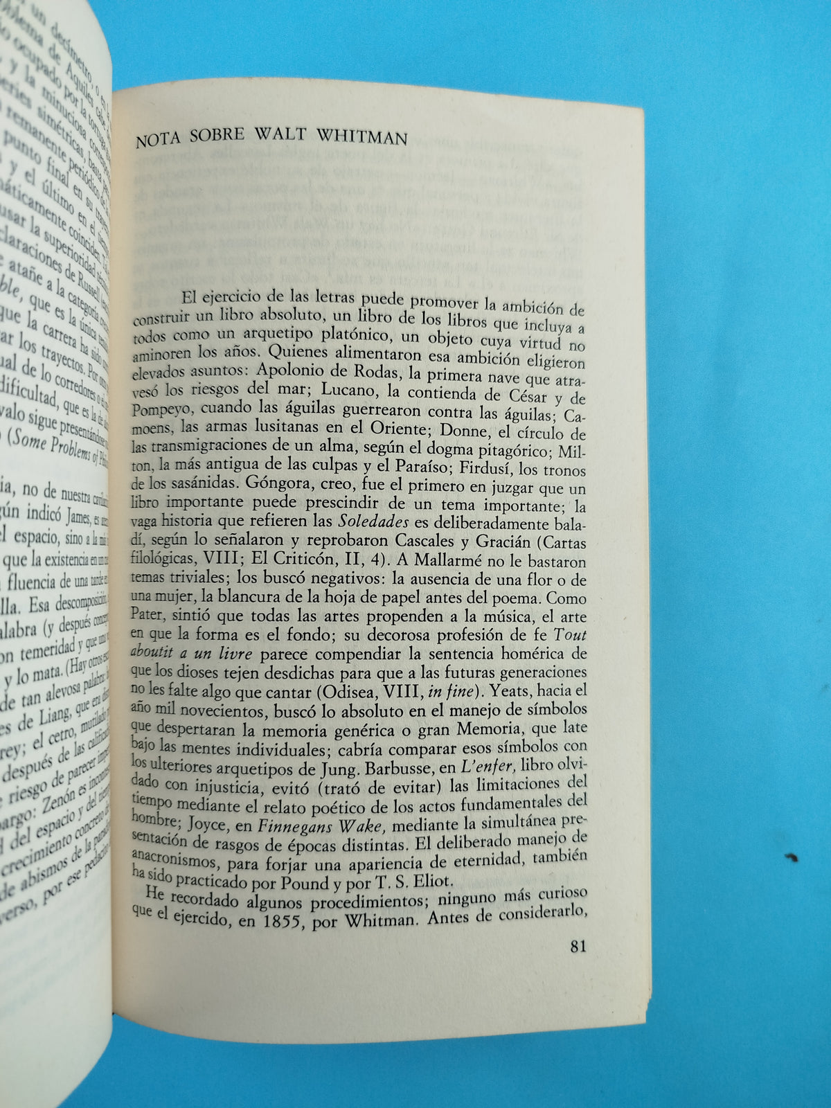 Prosa by Jorge Luis Borges