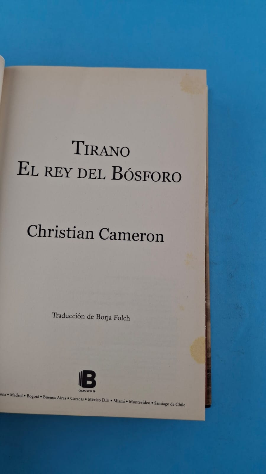 Tirano 4. el rey del Bósforo