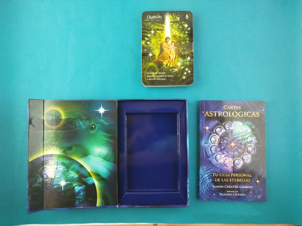 Cartas Astrológicas tu guía personal de la estrellas + cartas by Alison Chester- Lambert
