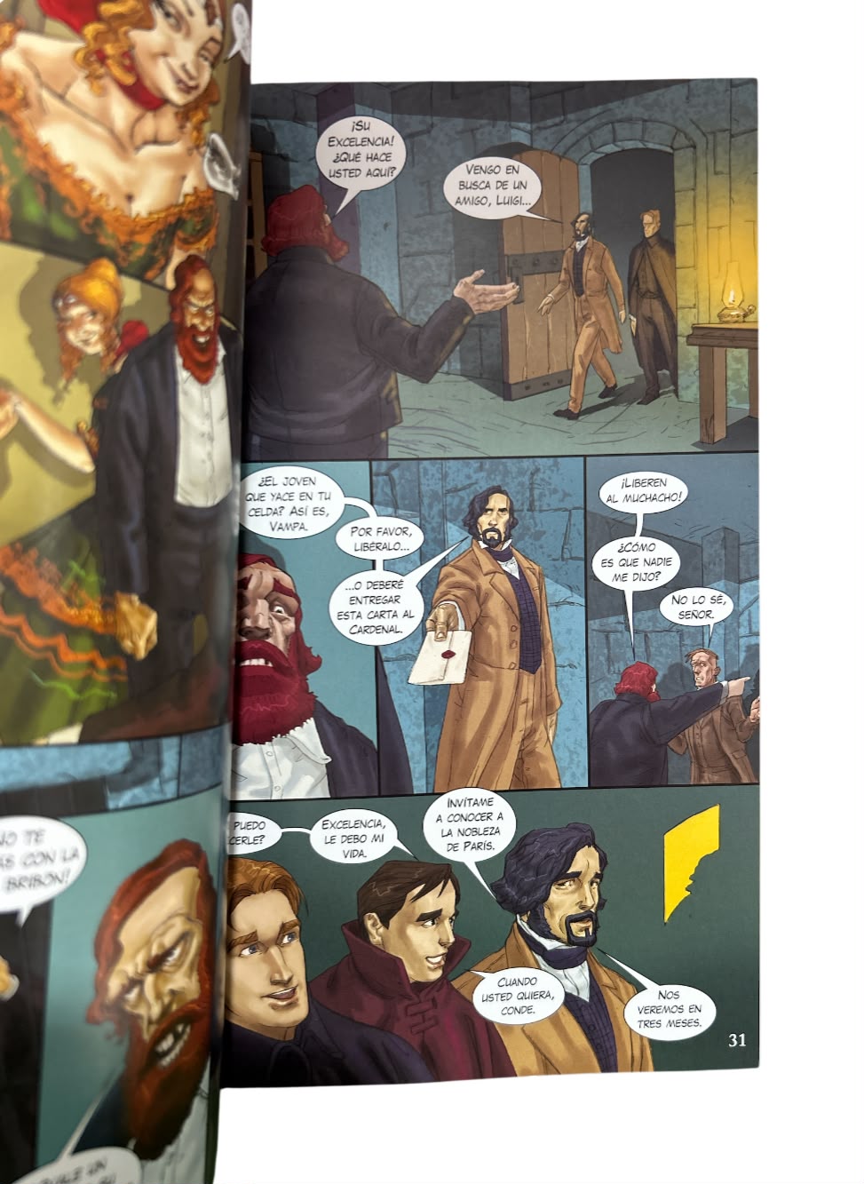 El conde de Montecristo. Novela Gráfica by Marcelo Sosa
