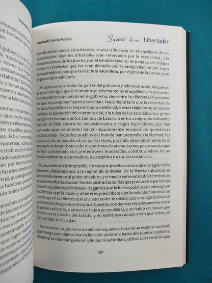 Sueños de un libertador tomo I y III