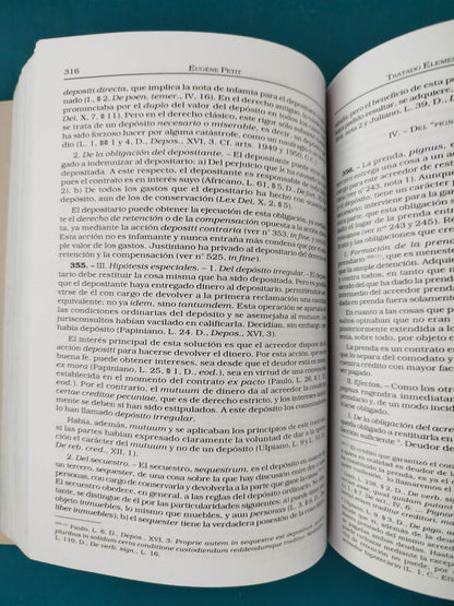 Tratado Elemental de Derecho Romano