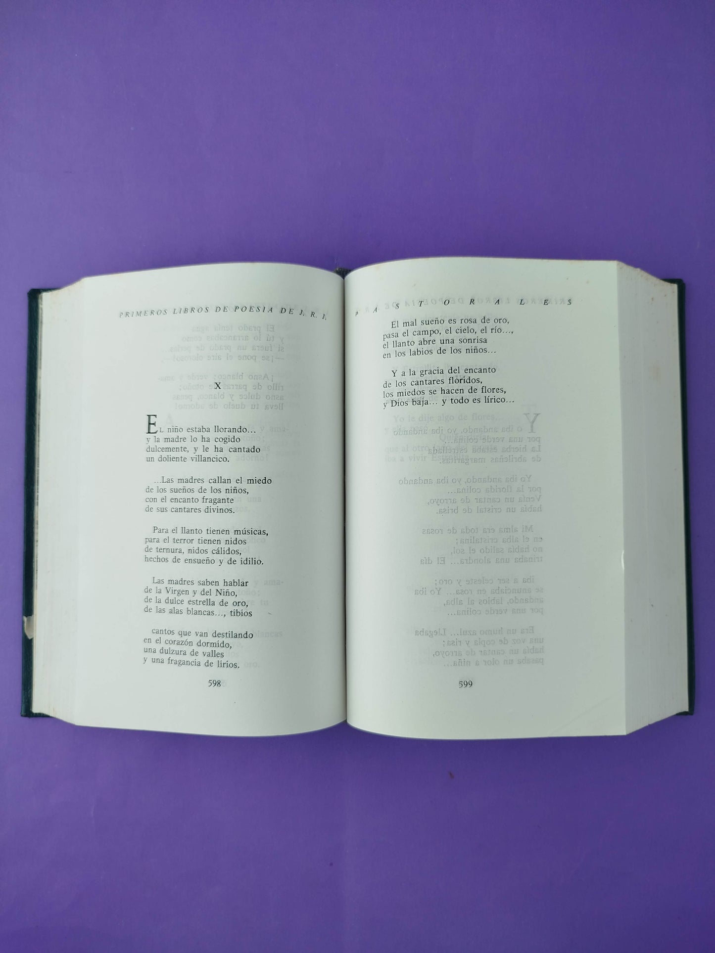 Primeros libros de poesía