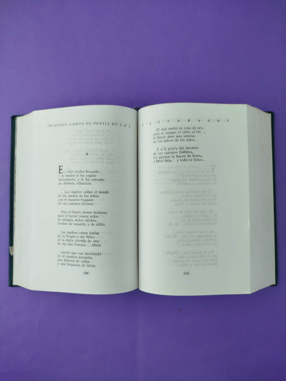 Primeros libros de poesía