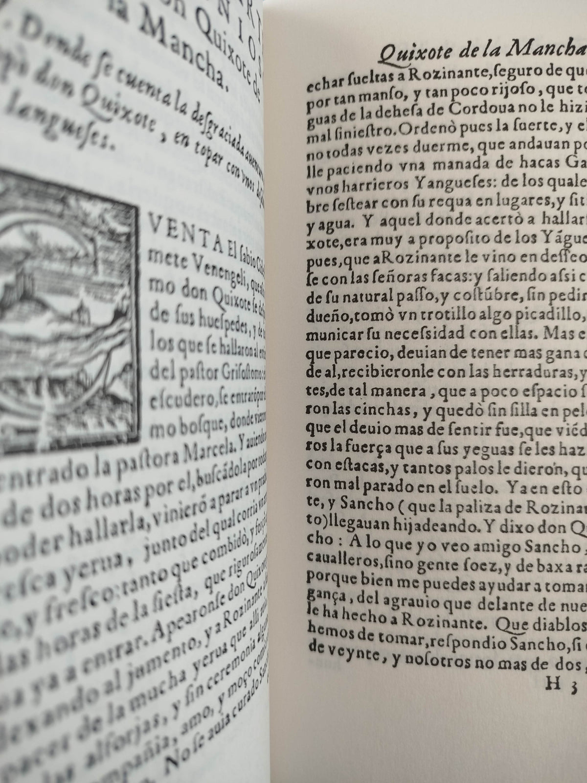 Facsímil El Ingenioso Hidalgo Don Qvixote De La Mancha 2 Tomos by Miguel de Cervantes Saavedra