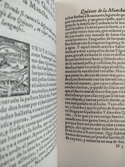 Facsímil El Ingenioso Hidalgo Don Qvixote De La Mancha 2 Tomos by Miguel de Cervantes Saavedra