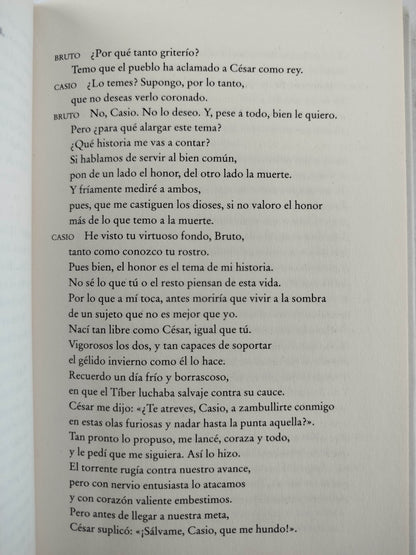 Julio César by william shakespeare