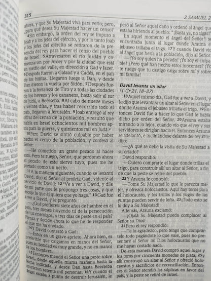 Biblia Dios habla hoy edición interconfesional de referencia by Varios