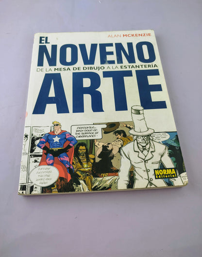El noveno arte de la mesa de dibujo a la estanteria