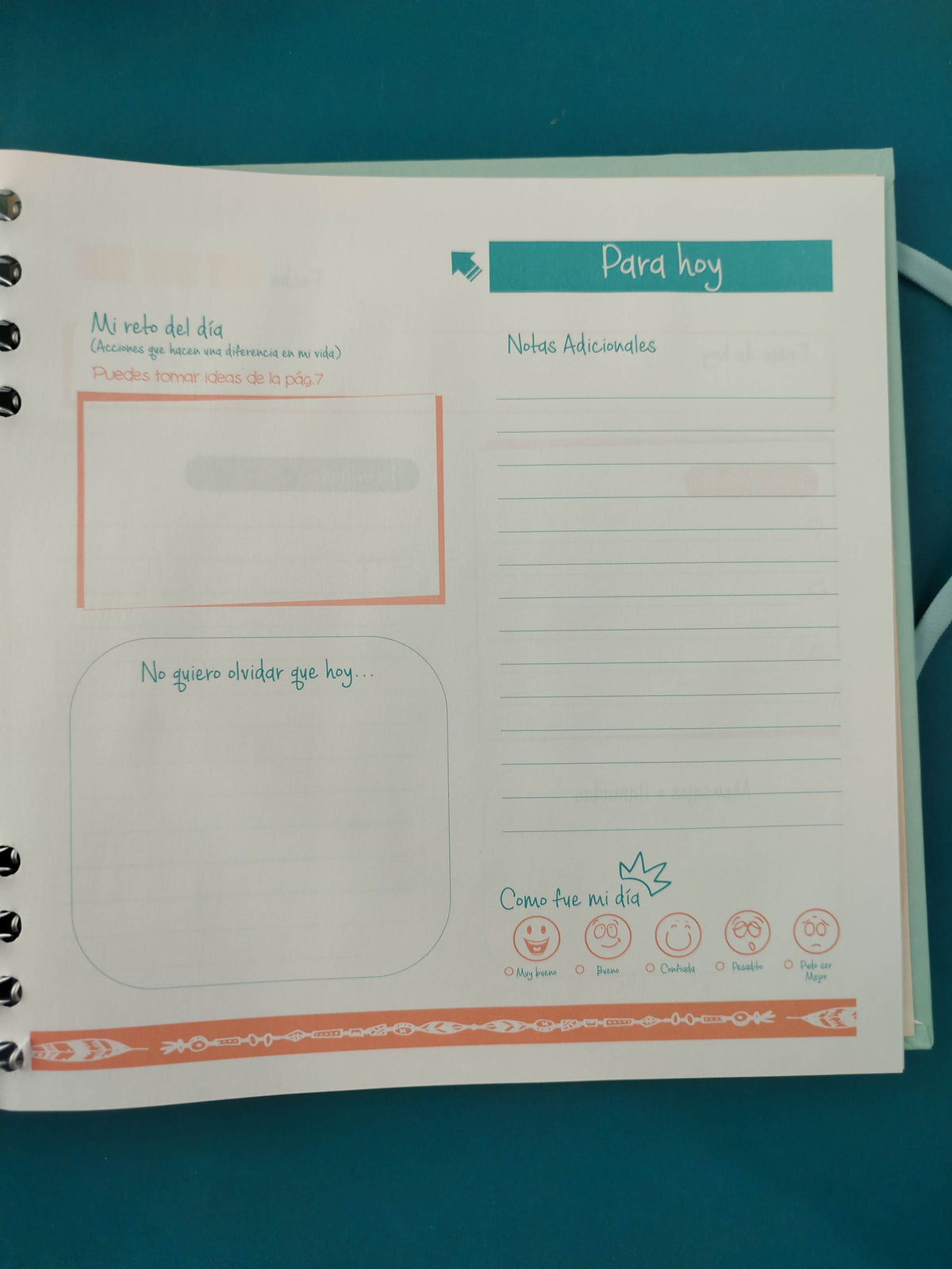 Planeador diario una meta sin plan es solo un deseo by Varios