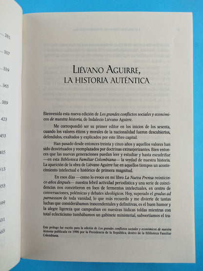 Los Grandes Conflictos Sociales y Económicos de Nuestra Historia