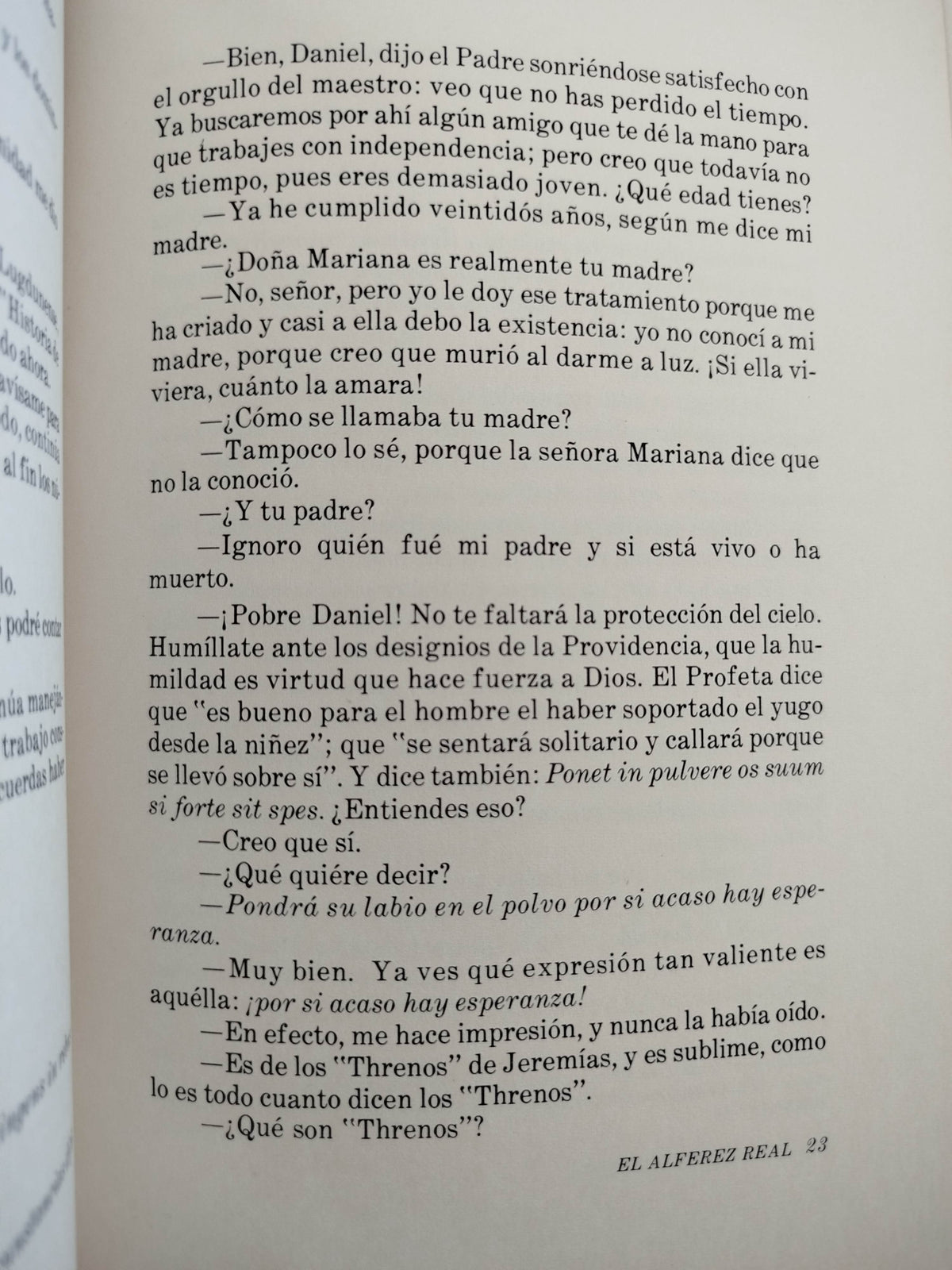 El alférez real by Eustaquio Palacios