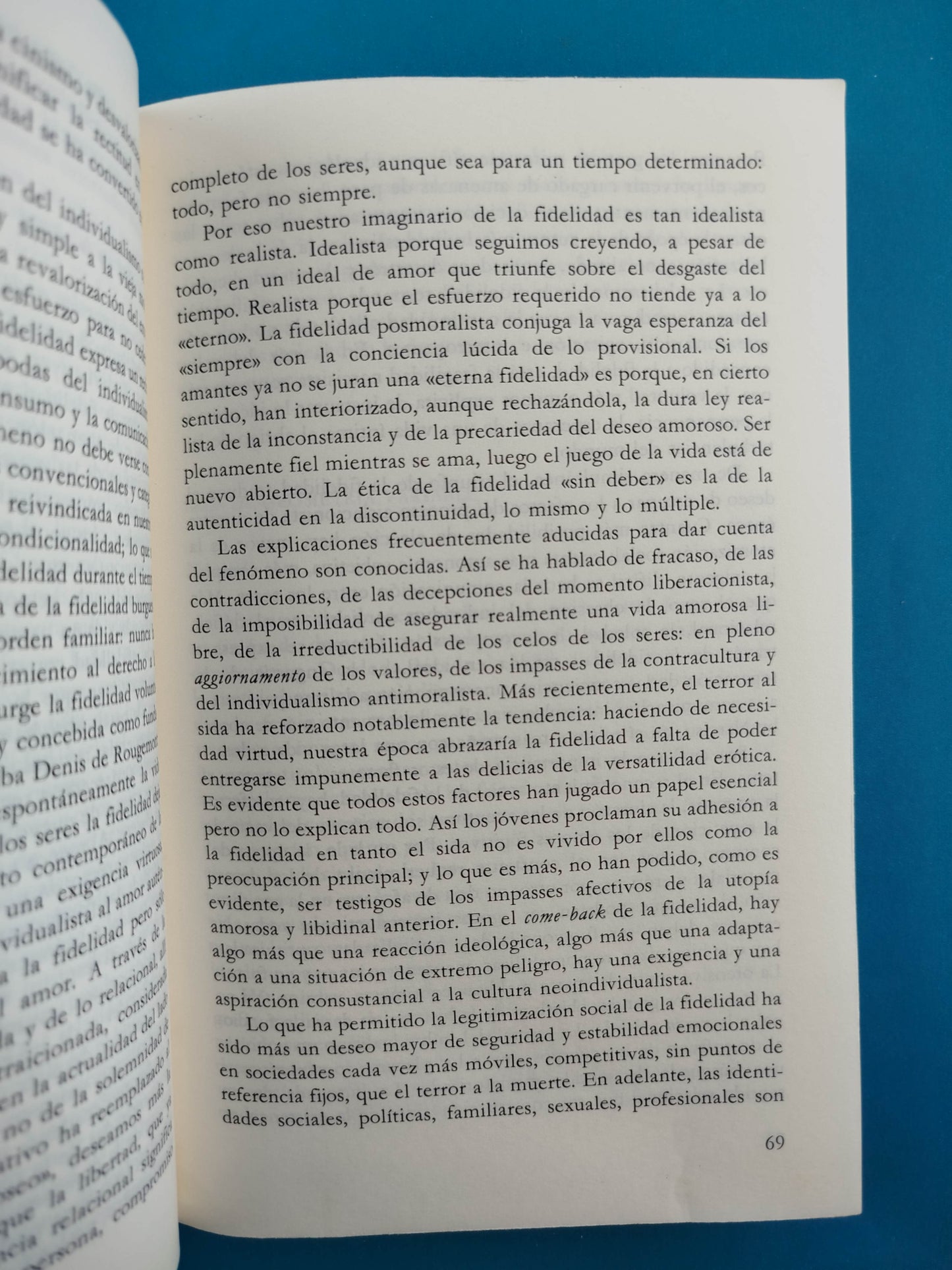 El crepúsculo del deber