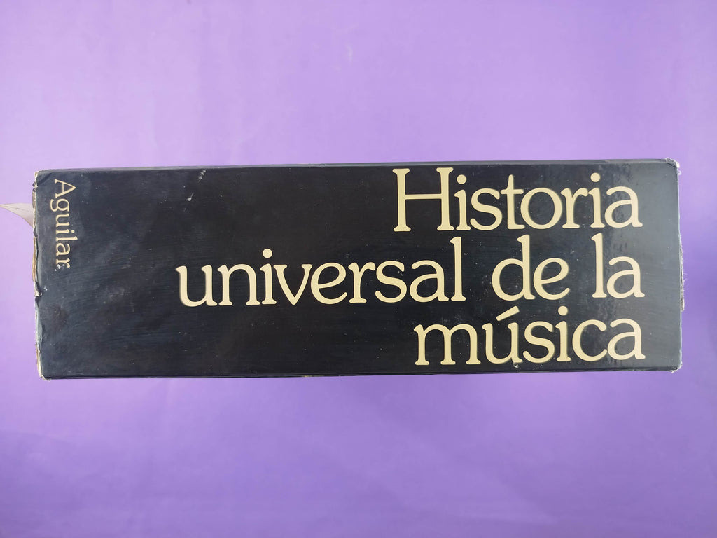 Historia universal de la música by Candé, Roland De