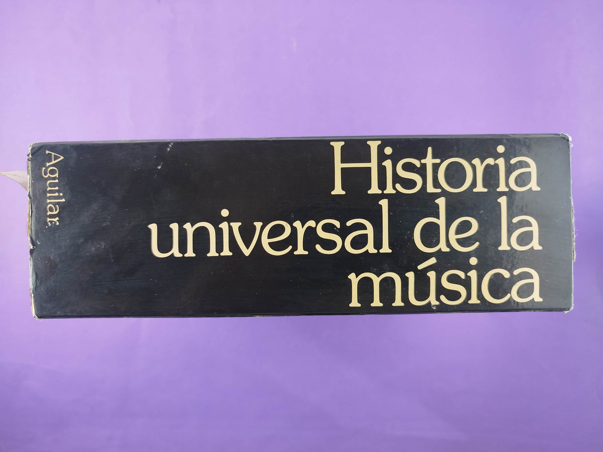 Historia universal de la música by Candé, Roland De