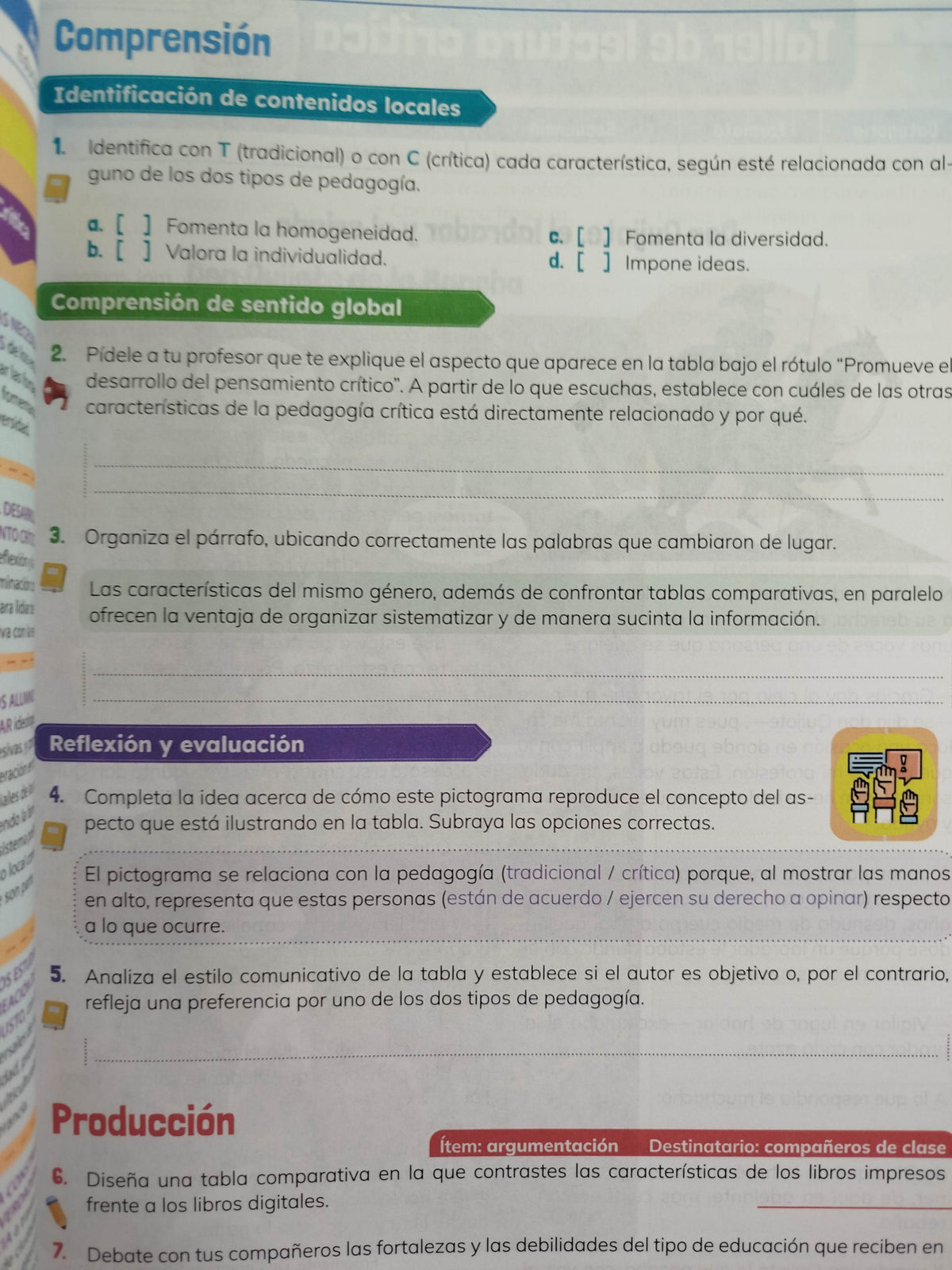 Enlace J comprensión de lectura y escritura by varios