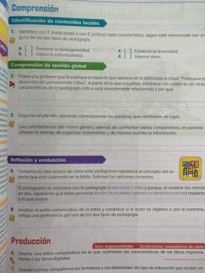 Enlace J comprensión de lectura y escritura by varios