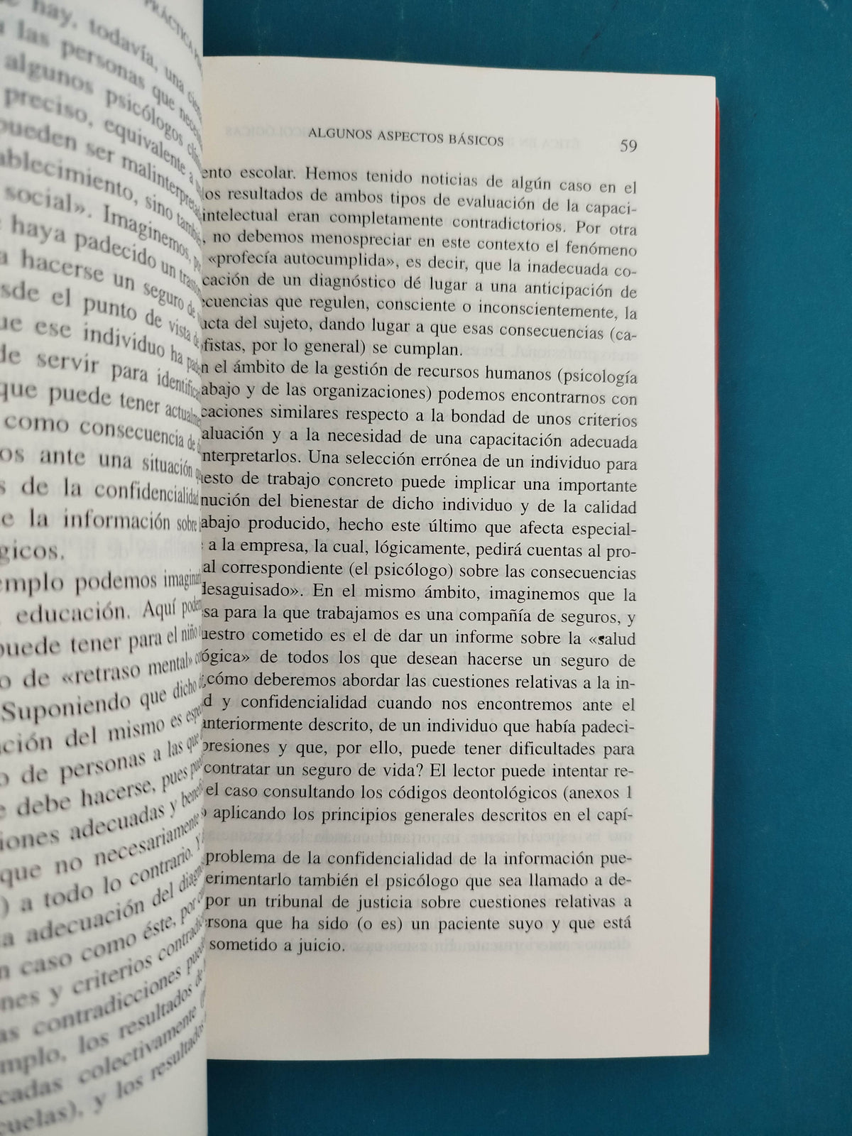 la ética en la investigación y la práctica psicológicas by Alison Wadeley Tomás Blasco