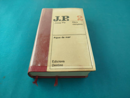 Obras de Josep Pla del tomo 2 al 10
