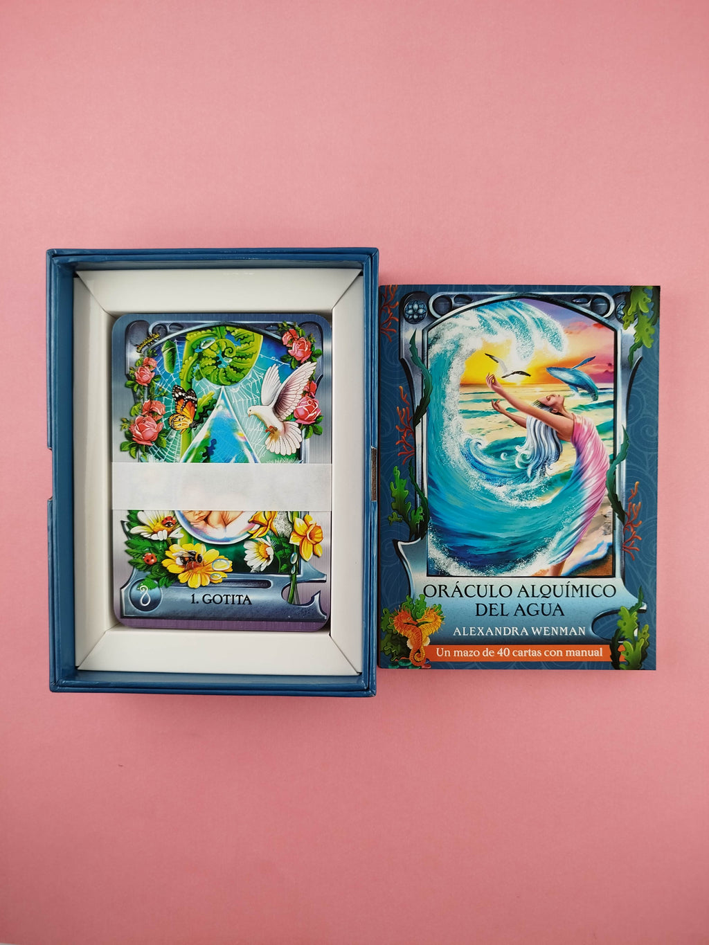 Oráculo alquímico del agua (Caja) by Alexandra Wenman