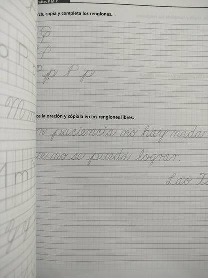Ejercicios de Caligrafía 4 de primaria by Varios