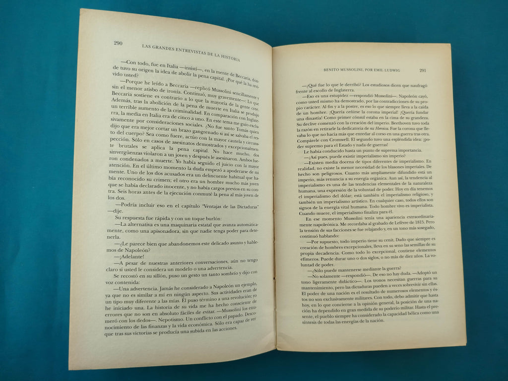 Las Grandes Entrevistas de La Historia by Christopher Silvester