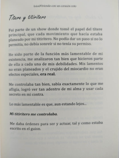 Sobreviviendo con un corazón roto by Faty Salinas