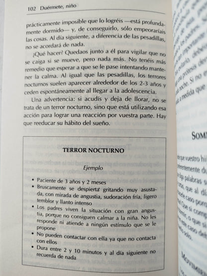 Duérmete, niño by Dr Eduar Estivill y Sylvia de Béjar