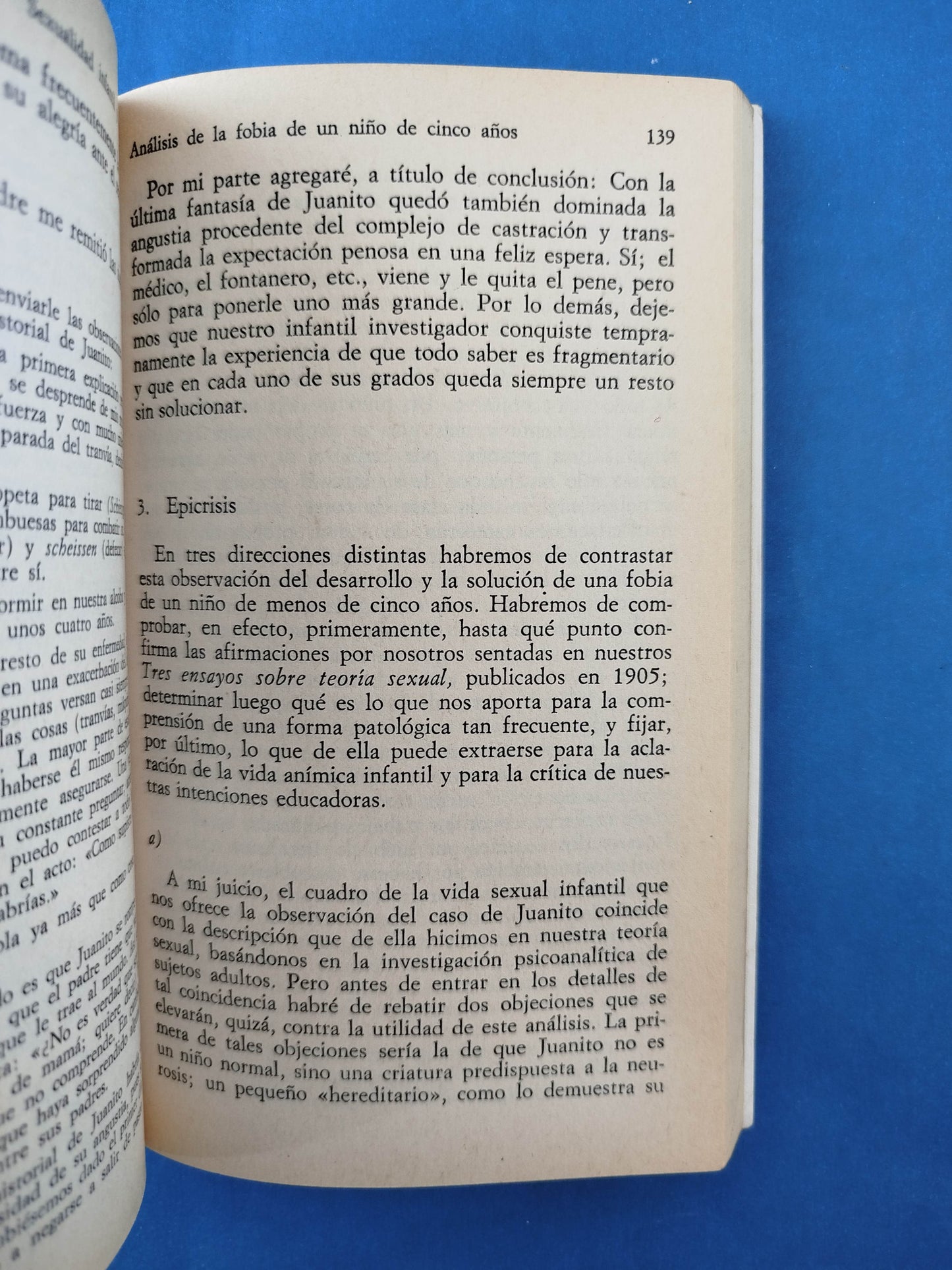 Sexualidad Infantil y Neurosis