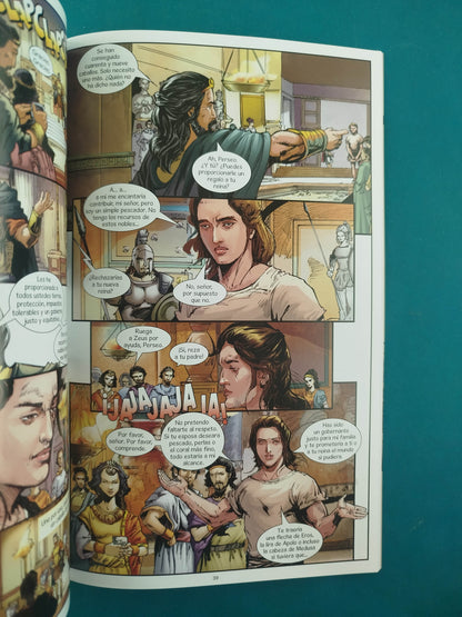 Perseo la llamada del destino Novela gráfica