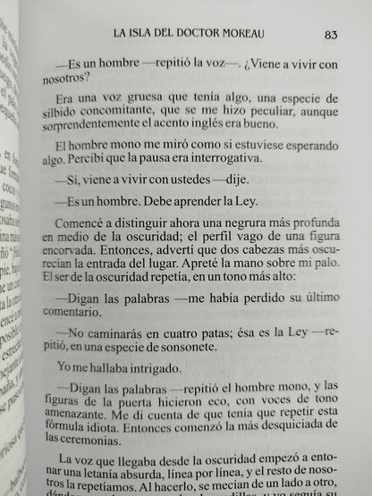 La isla del doctor moreau by H.G Wells