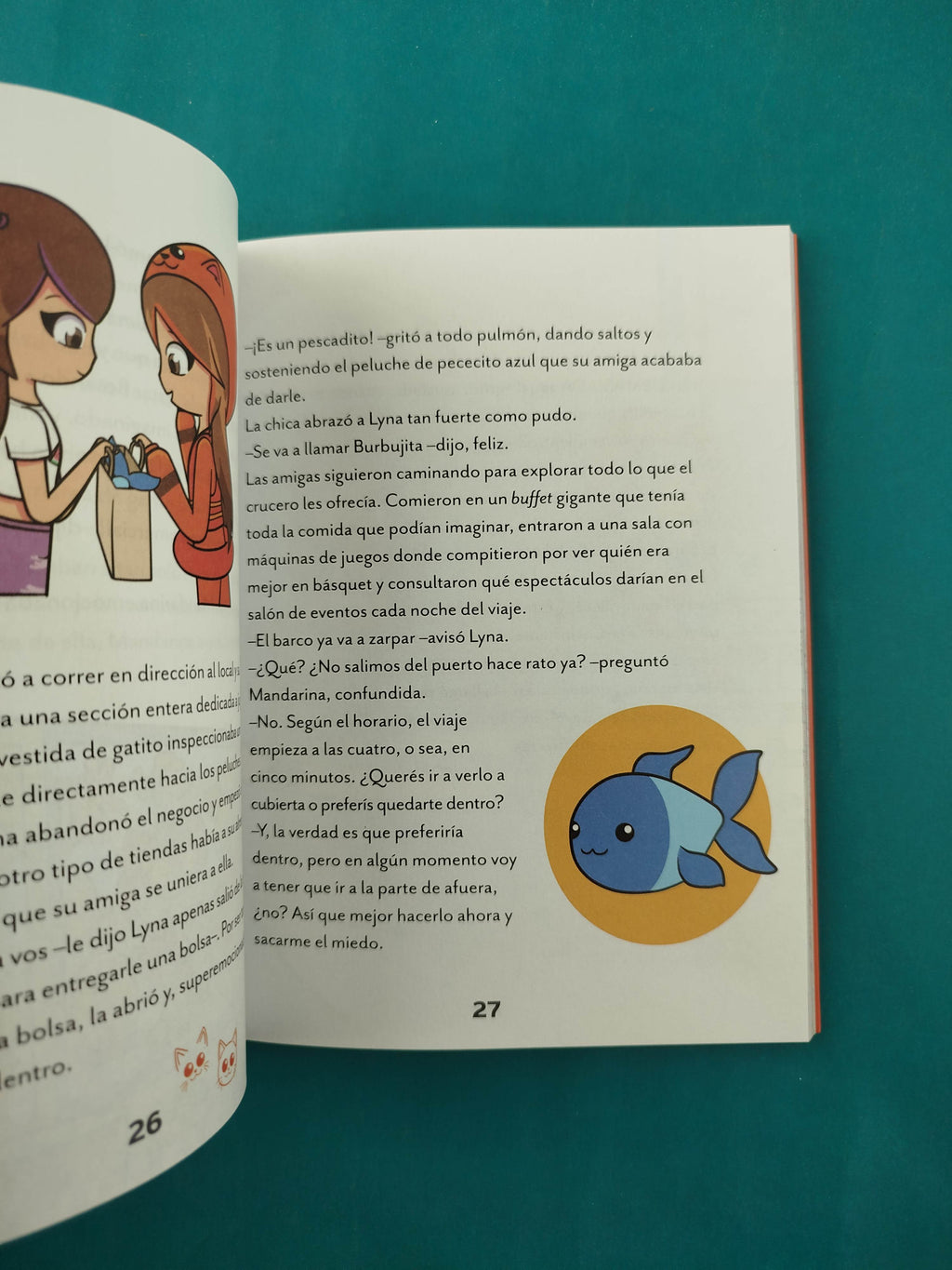 Lyna y mandarina by Lyna Vallejos