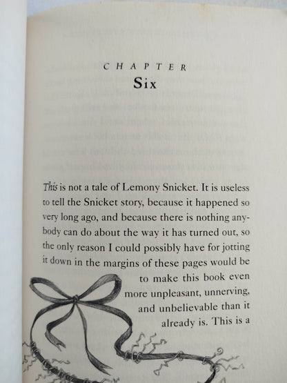 A series of unfortunate events the hostile hospital 8 by Lemony Snickert