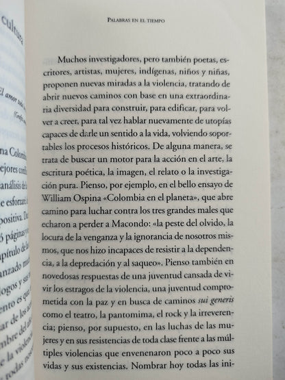 Palabras en el tiempo by Florence Thomas