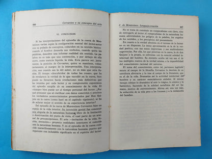 Cervantes y su concepto del arte