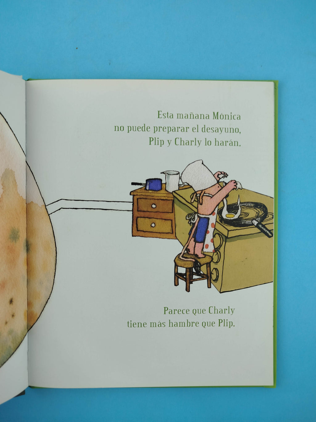 Plip & Charly en ¿Por qué no quieres comer? by Jonathan Farr