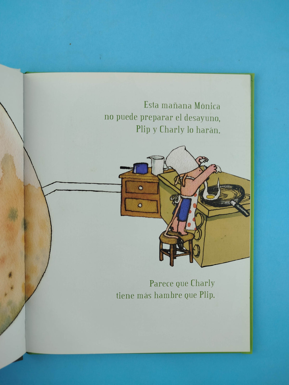 Plip & Charly en ¿Por qué no quieres comer? by Jonathan Farr
