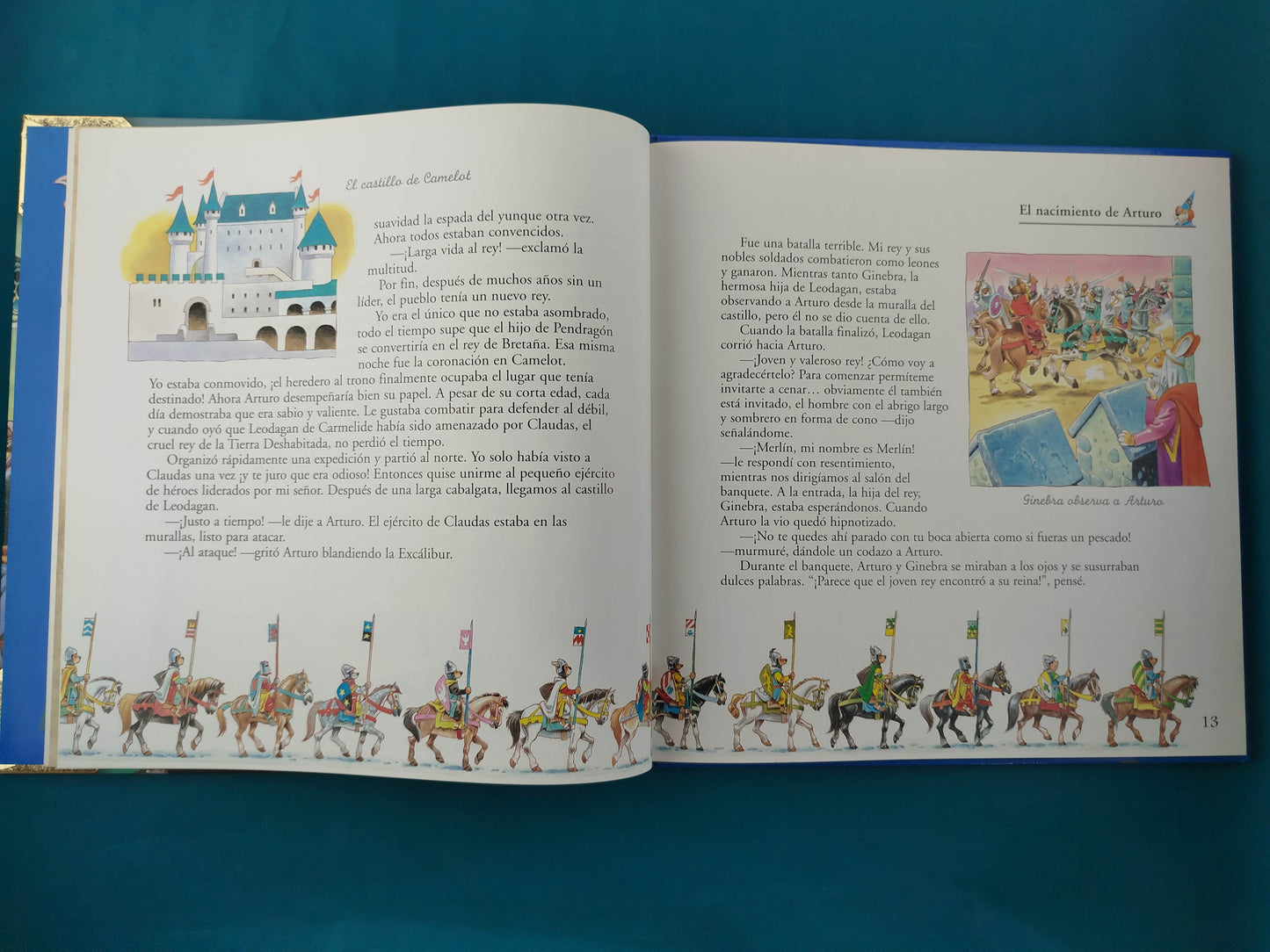 La leyenda de Merlín y los caballeros de la mesa redonda