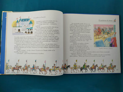 La leyenda de Merlín y los caballeros de la mesa redonda