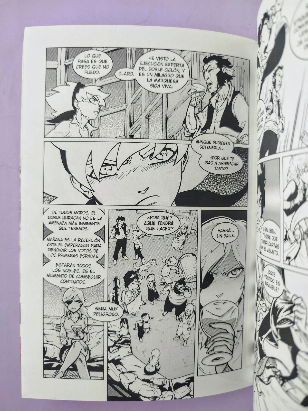 Dos espadas N.3 by Kenny Ruiz