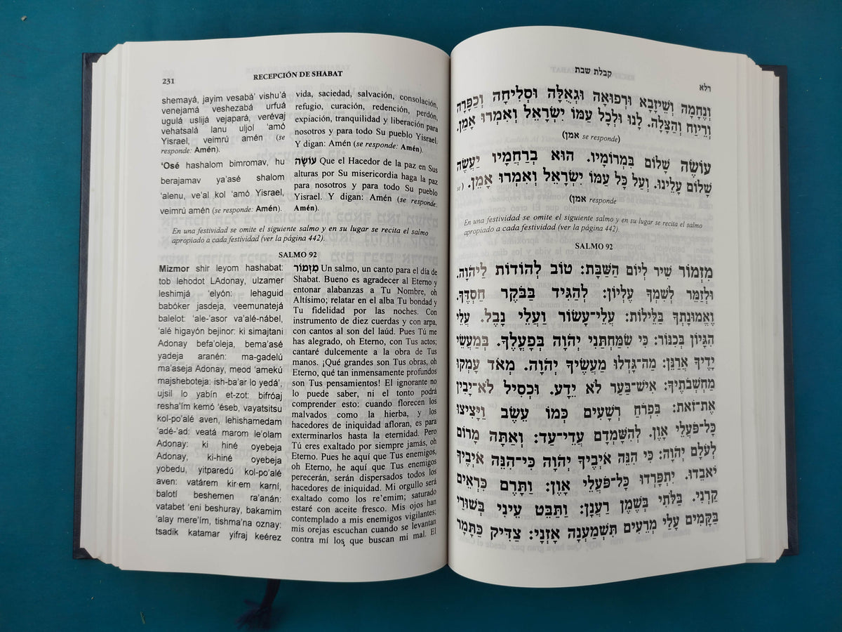 Sidur Bircat Shelomo Hebreo, Español y Fonética by Alef to Tav
