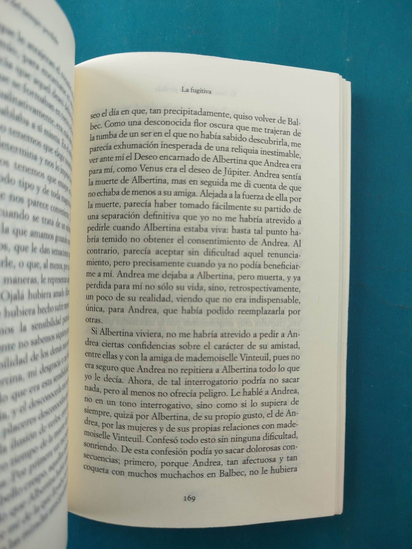 En busca del tiempo perdido La fugitiva vol 6
