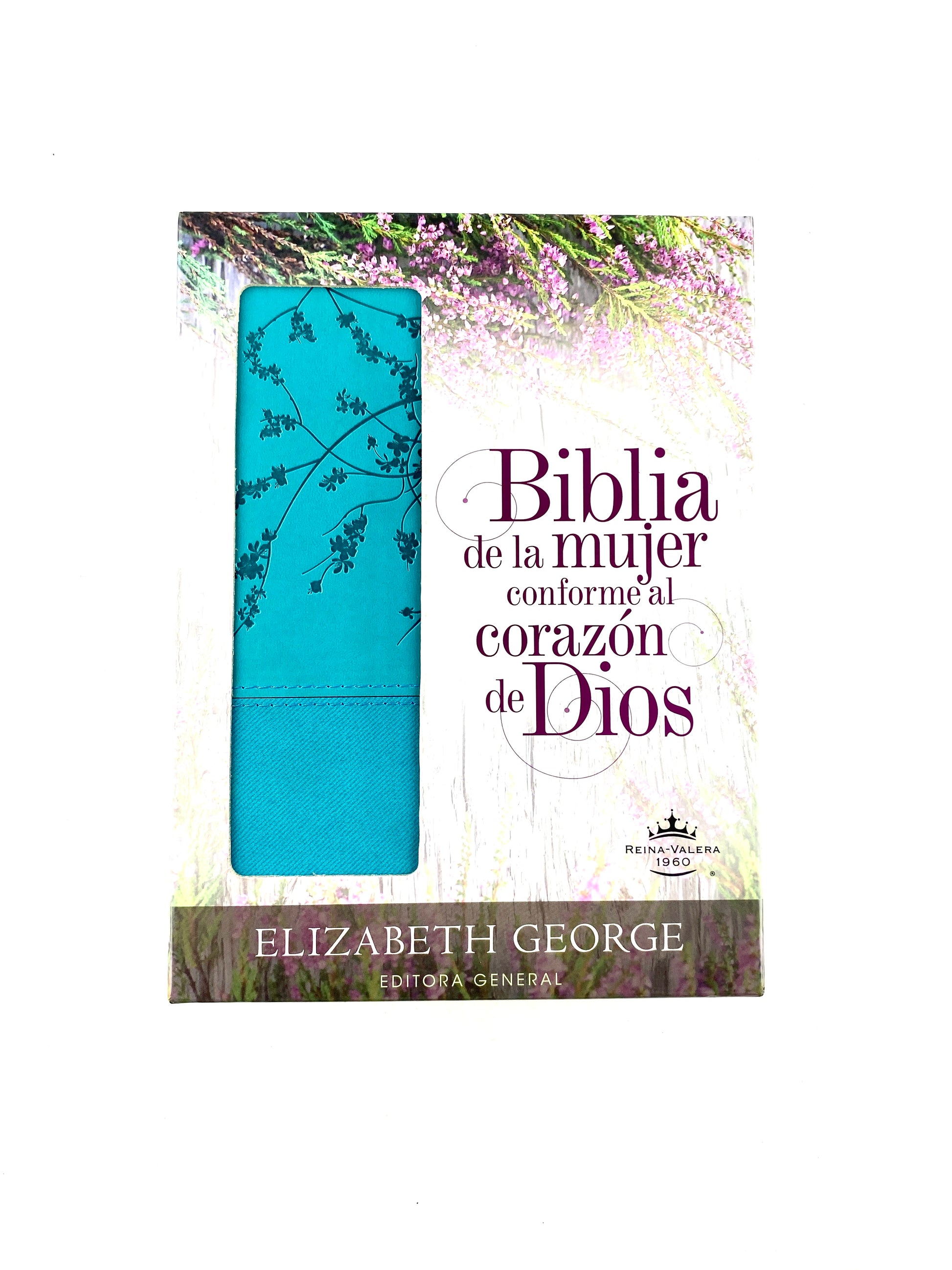 Biblia De La Mujer Conforme Al Corazon Aguamarina