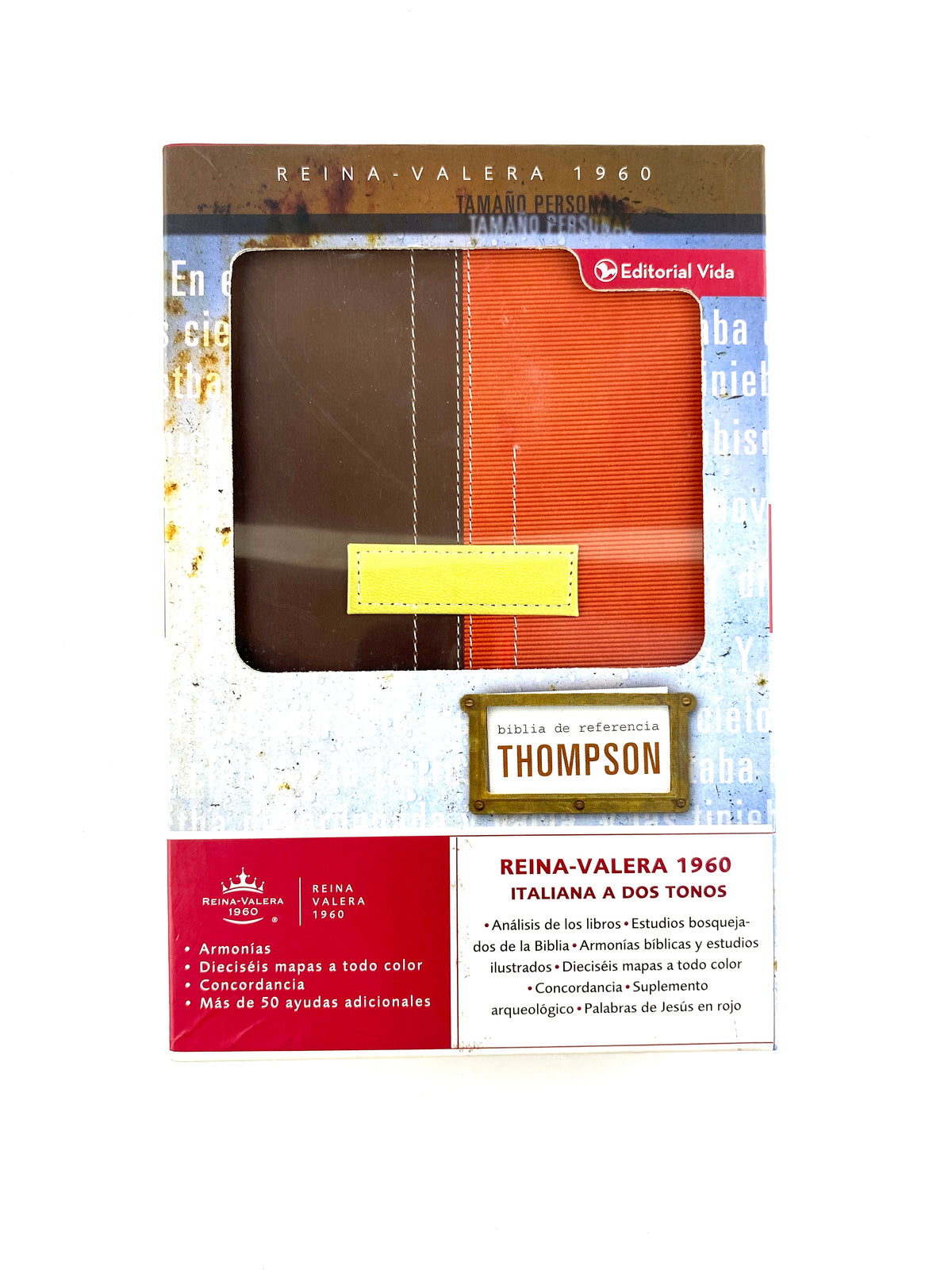 Biblia Thompson Italiana Naranja Cafe by libreriatroya.com