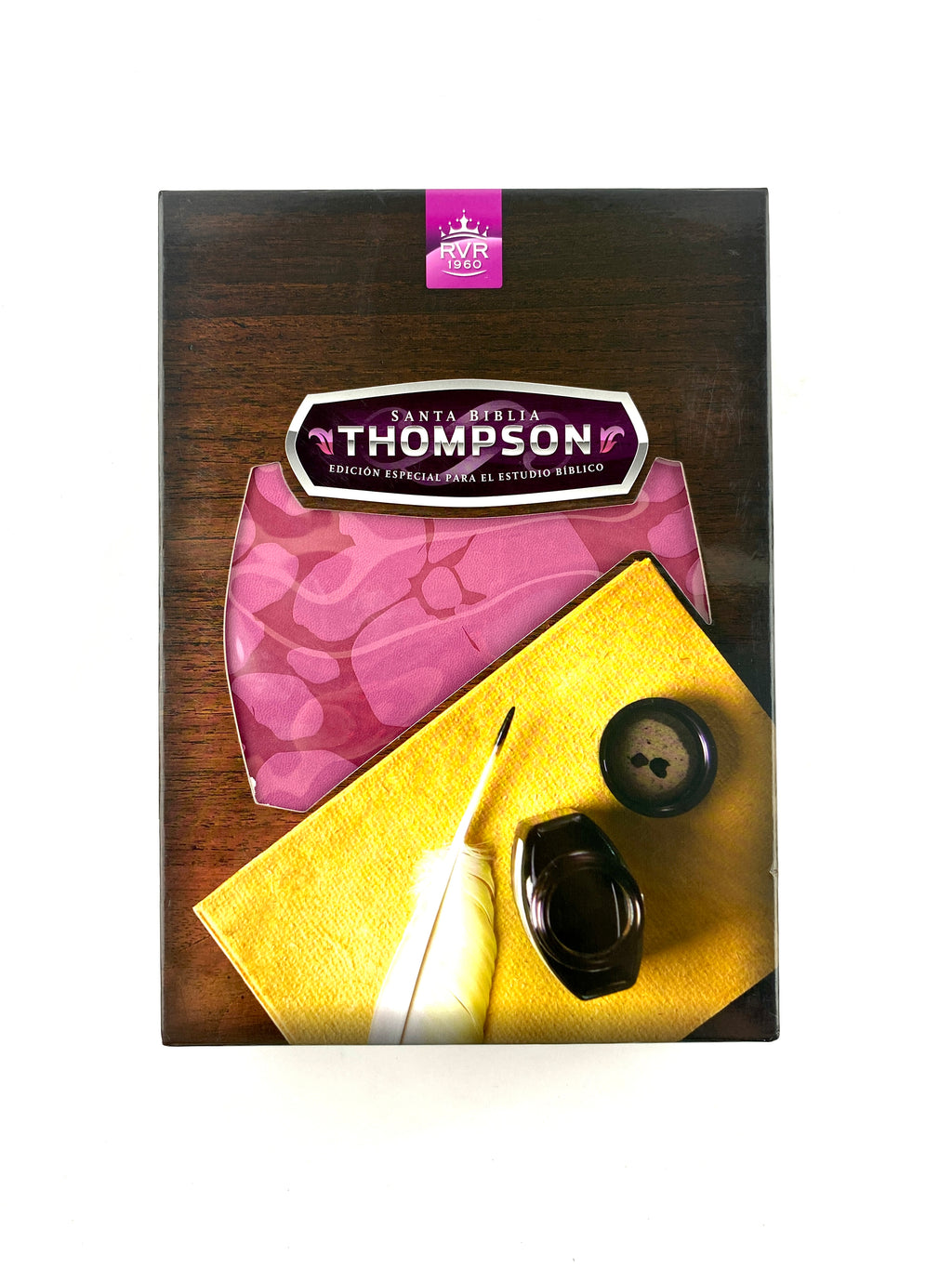 Biblia Thompson De Estudio Lujo Orquidea by libreriatroya.com