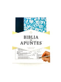 Biblia De Apuntes Rvr 1960 Tela Azul by libreriatroya.com