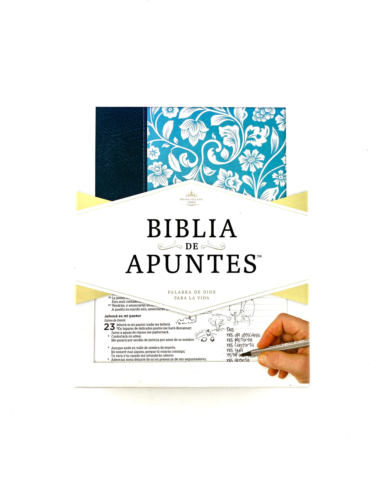 Biblia De Apuntes Rvr 1960 Tela Azul by libreriatroya.com